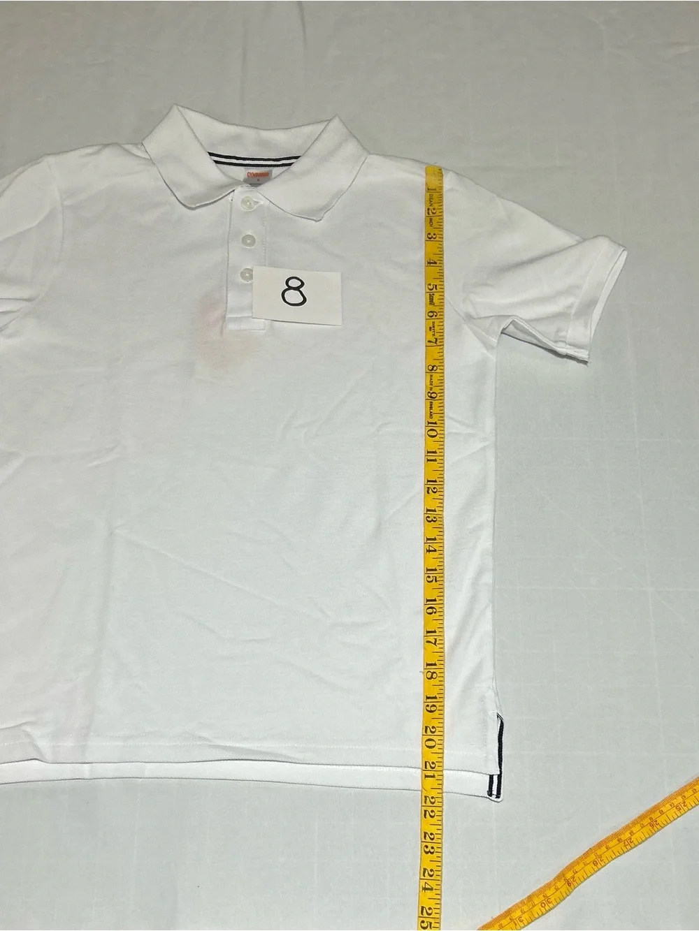 Gymboree Boys White Short Sleeve Stain Resistance Polo Top NWT Uniform Preppy